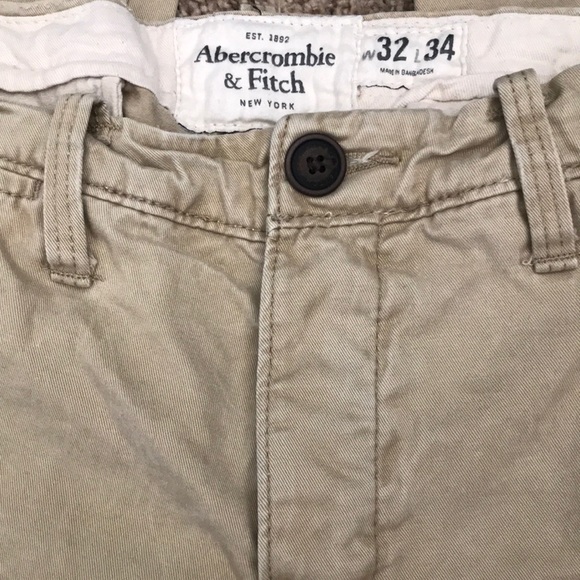 abercrombie mens khaki pants